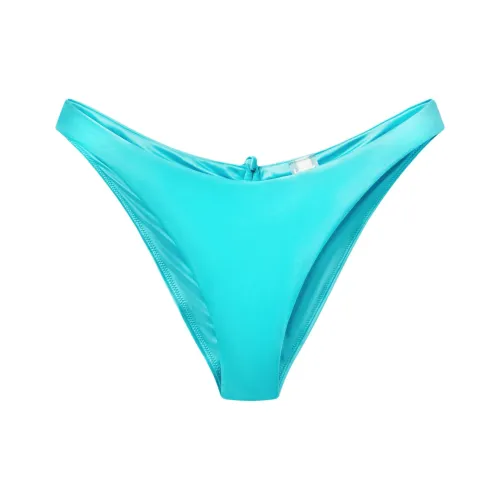 Khy FW24 Drop 010 Ruched Cheeky Бикини Низ Плавки Женские AQUA Аква Зеленый
