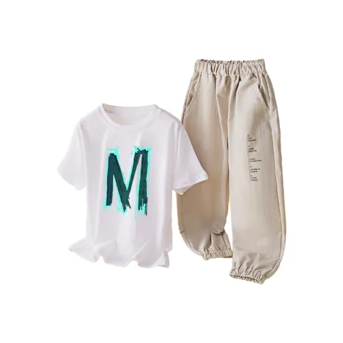 October Mommy Повседневный Спортивный Комплект из 2 предметов для малышей