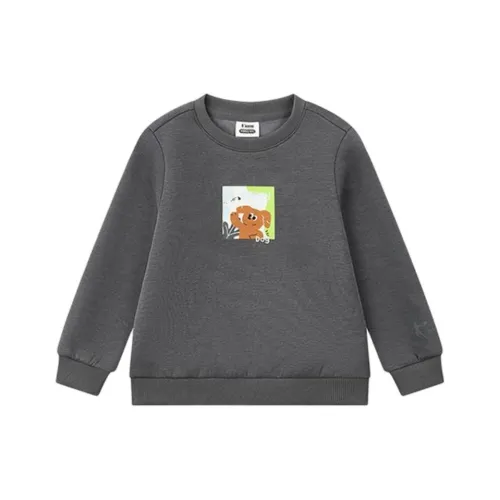 QIAODAN Толстовка Acacia Пепельный Children Возраст 3-7 лет