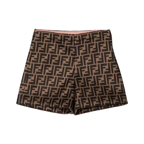 FENDI Коричневый Kids Short