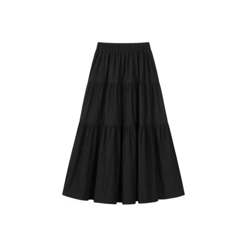 Hao Zhilang Повседневный Длинный Юбка Женские