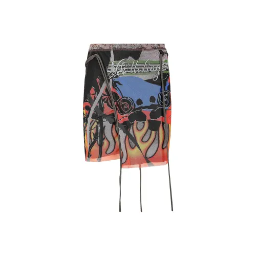 Ottolinger Повседневные короткие юбки Женские Многоцветный