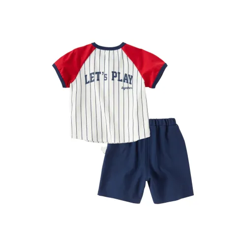 DAVE BELLA Повседневная спортивная одежда Синие и белые полоски для детей