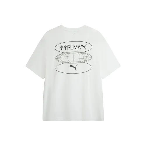 PUMA GRAPHICS 3 Circles Tee T-Shirt Мужская Белая