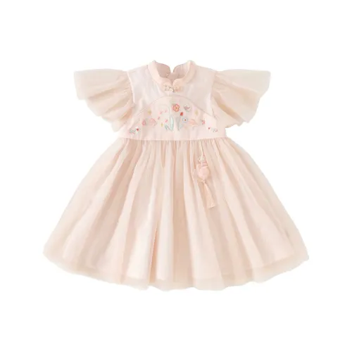 DAVE BELLA Платье из серии From The Eastern Series Розовое Детское