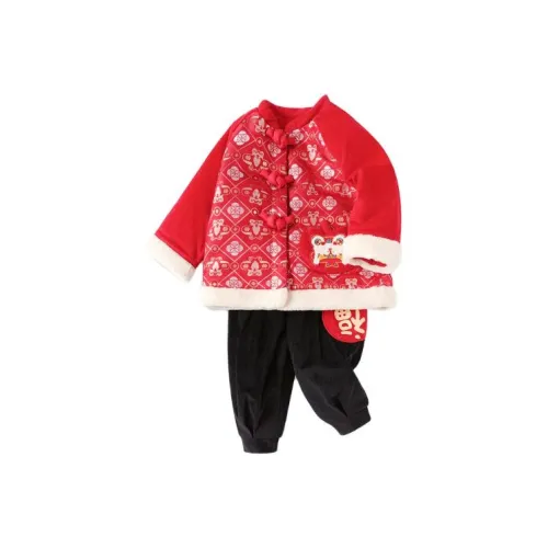 BALABALA Велюр Красный Бумага Kite Парча 60611 Дошкольная Повседневная спортивная одежда