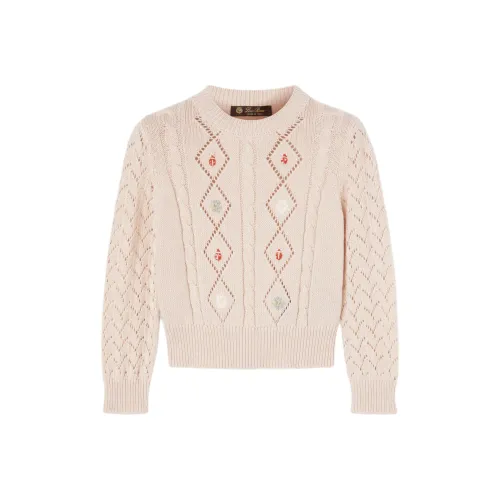 Loro Piana Бежевый Kids Свитеры
