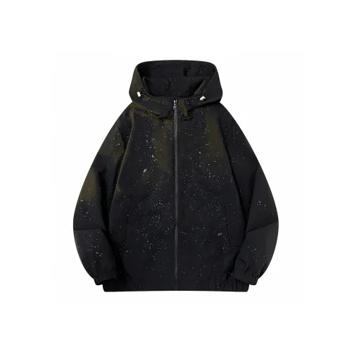 FAIRWHALE Американский минималистский стиль однотонный Gorpcore ветрозащитный повседневный с капюшоном длинный рукав для подростков