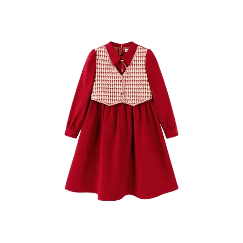 Hungry Dogs Детское платье Children's Red