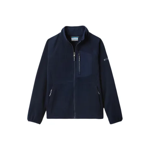 Columbia Fast Trek™ III Velvet Feel Пальто Детское Морской Синий