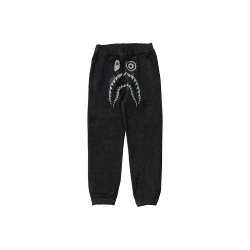 A BATHING APE Shark Series Kids Джинсы