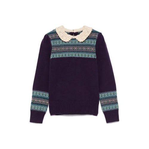 Polo Ralph Lauren Свитер Темно-фиолетовый Детский