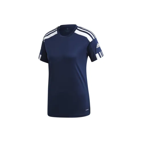 Adidas SQUADRA 21 Джерси Футбол Джерси Женские Морской синий Белый