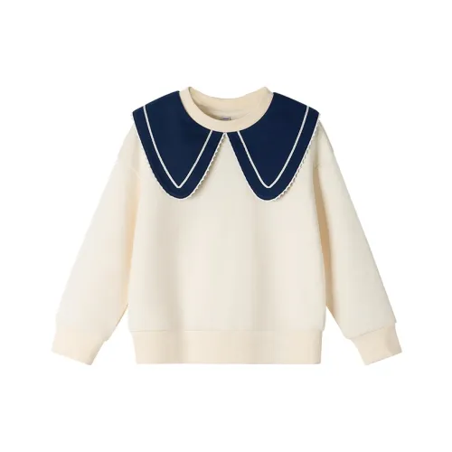 La Chapelle Kids Толстовка Абрикос Однотонный Дети Возраст 3-7 лет