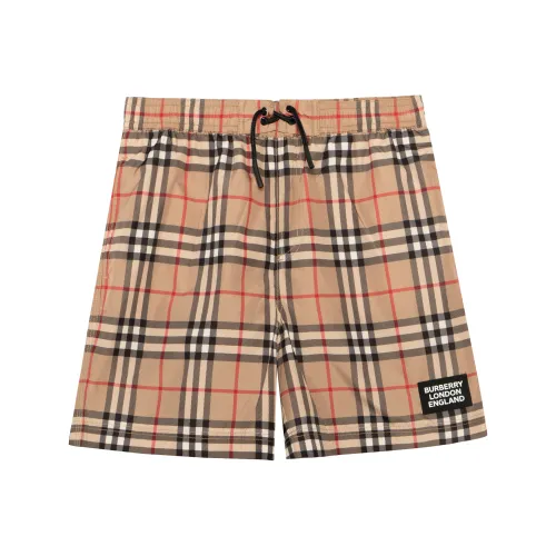 Burberry Шорты Малыш Архив Бежевый