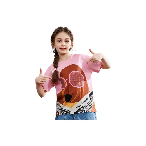 ASK Розовая школьная рубашка T