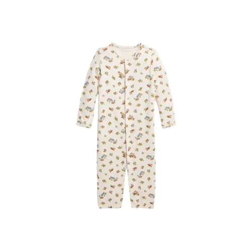 Polo Ralph Lauren Crawlers POLO Медвежонок Конвертируемое Комбинация Бежевый Новорожденный и Малыш