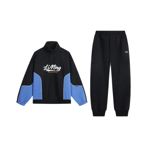LINING YOUNG Повседневная Спортивная Одежда Черная Детская