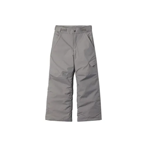 Columbia Умеренный Детские лыжные брюки Зимний Детский Серый