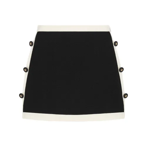 DIOR DIORIVIERA Повседневные короткие юбки Женские Черный