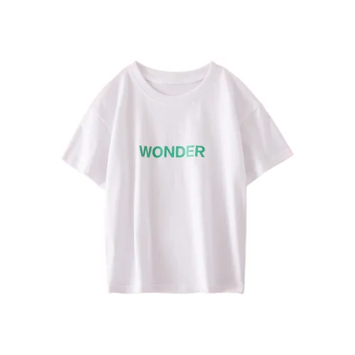 Октябрь Мами Т-рубашка Чисто Белый Детский