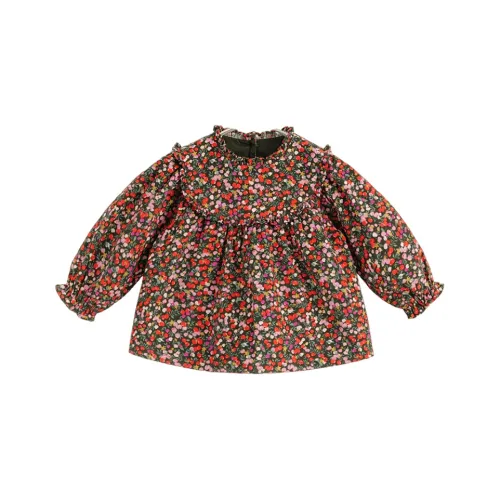 MARC JANIE Цветочный детский топ весенний-осенний для малышей