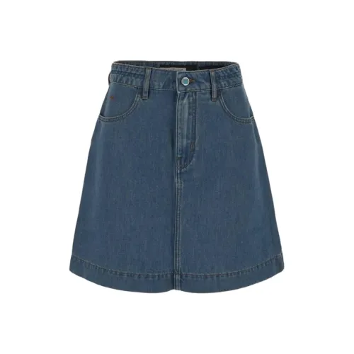 JACOB COHEN Джинсовые короткие юбки Женские Синие