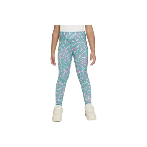 NIKE Прозрачные Леггинсы для Детей из Жадеита