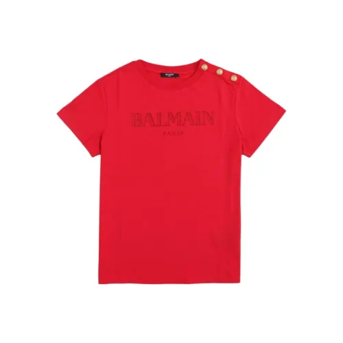 BALMAIN Красный Kids Т-рубашки
