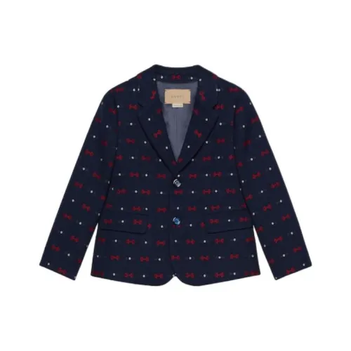 GUCCI Бизнес-костюм Пальто Морской Синий Детский