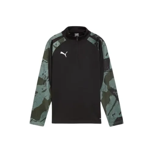 PUMA INDIVIDUAL LIGA T-Shirt Черный Подростки