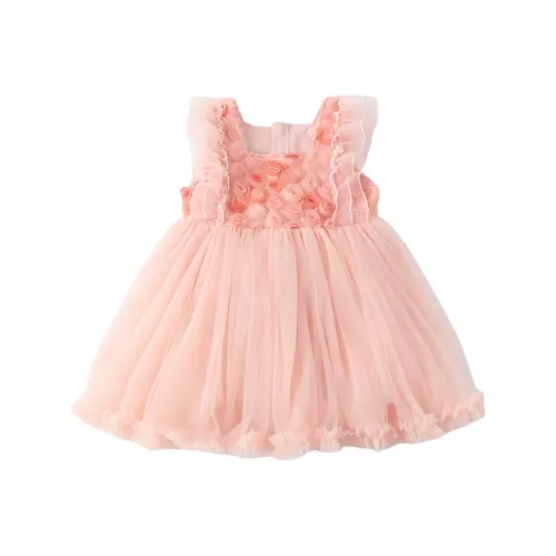 Jiao Ni Children's Dress Pink Preschool