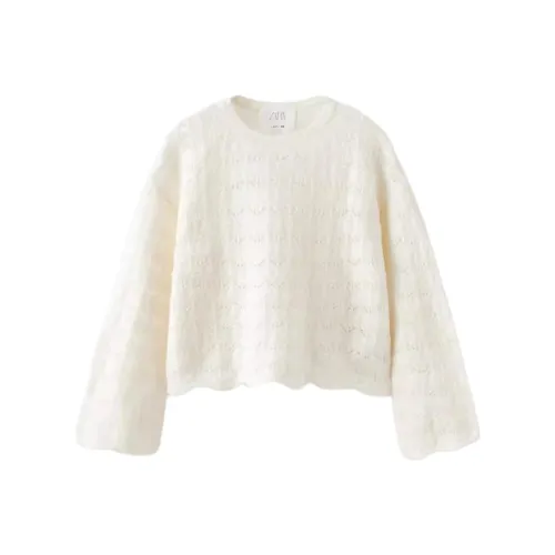 ZARA Белый Kids Свитеры