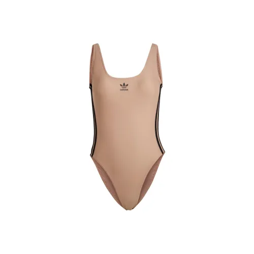 Adidas Originals ADICOLOR 3 STRIPES Ван-Пис Купальник Женские Clay Layer