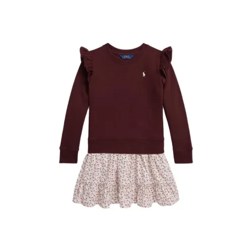 Polo Ralph Lauren Платье FW23 Красный Детский