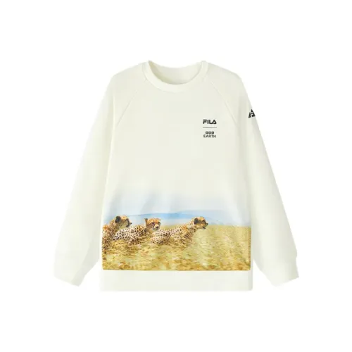 FILA KIDS Свитшот Сырный Белый Подростки