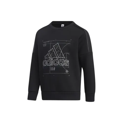 Adidas Толстовка Черный для детей 3-7 лет