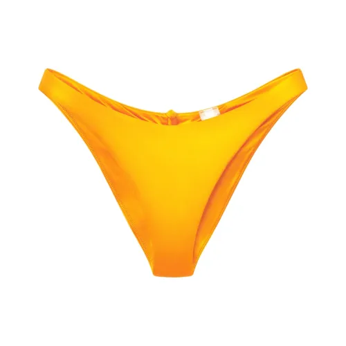 Khy FW24 Drop 010 Ruched Cheeky Бикини Низ Плавки Женские Мандарин Шафран