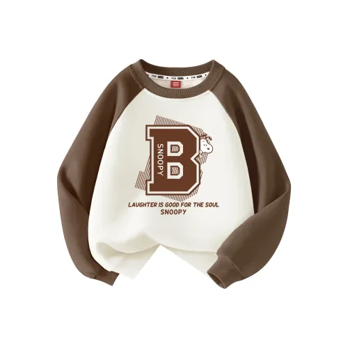 SNOOPY Толстовка Tilted Nubia Коричнево-кофейный Детский