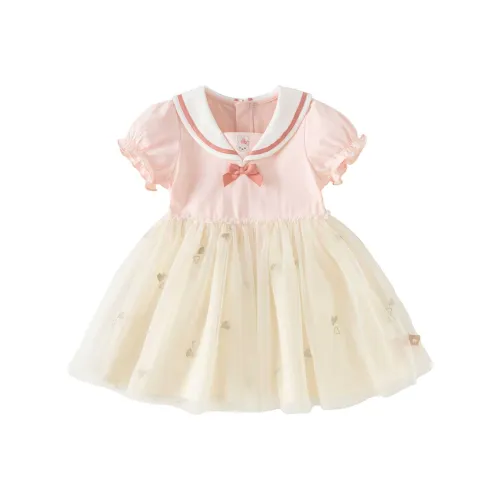 DAVE&BELLA Розовые Платья для Детей