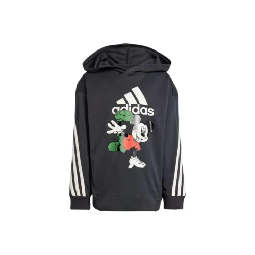 Adidas x Disney Толстовка Угольный Экрю Ярко-красный Для детей 3-7 лет