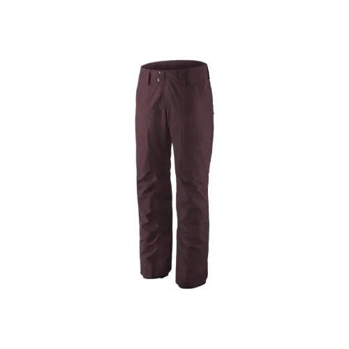 Patagonia Лыжные брюки Moisture wicking Женские Red
