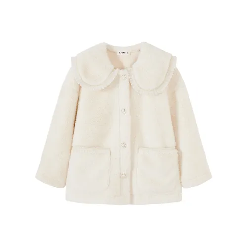 Hungry Dogs Вельвет Feel Пальто Детское Бежевое