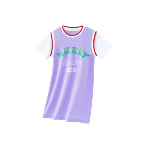Disney Детское платье фиолетовое для дошкольников