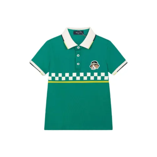 HAZZYS Поло Зеленый Лист Лотоса Детское