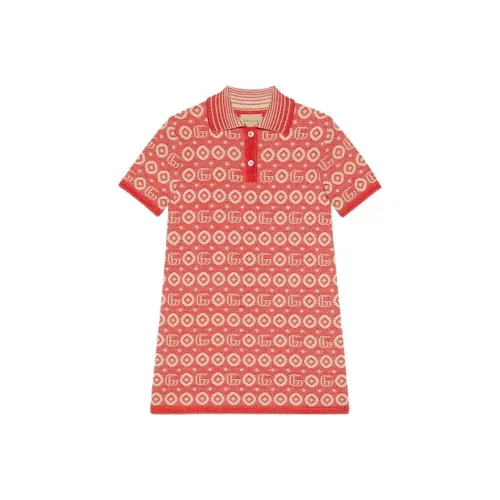 GUCCI Детское платье SS24 Red Women's