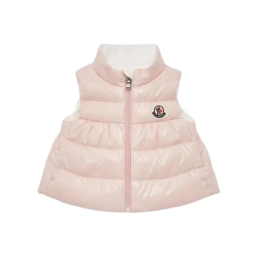 Moncler Розовые Детские Жилеты
