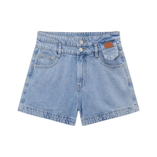 EICHITOO Джинсовые шорты Женские Джинсовый синий