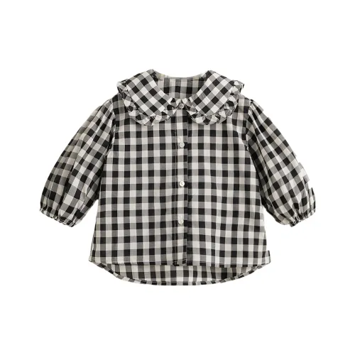 MARC JANIE Рубашка Черный Белый Детская