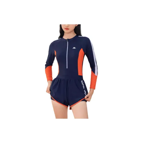 KAPPA One Piece Купальник Женский Оранжевый Синий